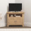 Seconique Windsor Corner TV Unit - Natural Oak 1