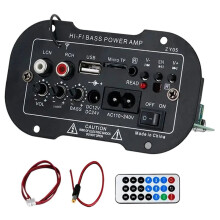 Speaker Amplifier Board Digital AMP Module Subwoofer Car Amplifier Motherboard Outdoor Audio 12V 24V EU