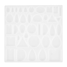 1Silicone Mold Met Verschillende Vormen Voor Sieraden Gieten