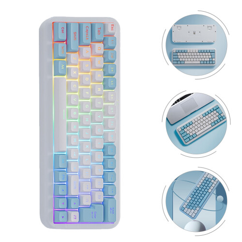 Draadloze Computer Keyboard Met Draagbaar En Rgb Design