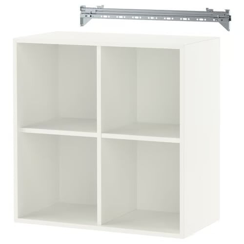 IKEA EKET 4 Cube Wall Shelf White 70x35x70cm