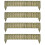 Wooden Edge Log Garden Lawn Border Edging Panel - Pack 4 1
