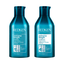 Redken Extreme Length Shampoo 300ml & Conditioner 300ml Duo