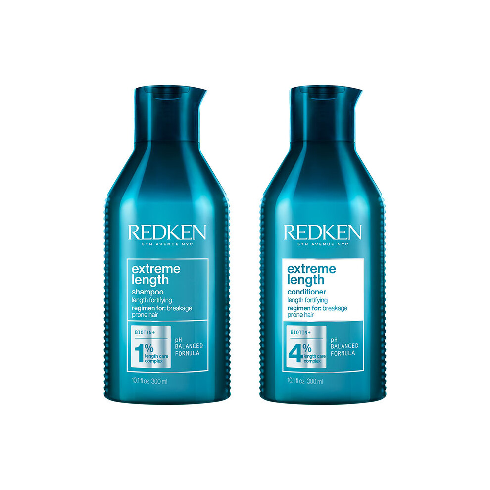Redken Extreme Length Shampoo 300Ml & Conditioner 300Ml Duo