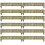Wooden Edge Log Garden Lawn Border Edging Panel - Pack 12 1