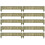 Wooden Edge Log Garden Lawn Border Edging Panel - Pack 10 1
