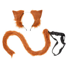 1Set Cosplay Kattenoor Haarband En Set Party