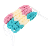 3St Duurzame Lichaam Scrubber Handdoeken Met Comfortabele Grip