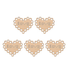 5St DIY Kruissteek Hanger Creatief Ontwerp Khaki