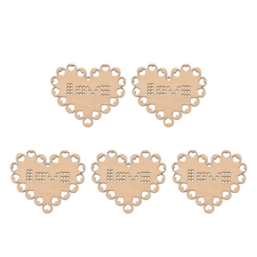 5St DIY Kruissteek Hanger Creatief Ontwerp Khaki