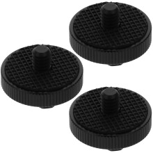 3St Zwarte Hot Shoe Mount Adapter Van Metaal Voor Camera En Statief
