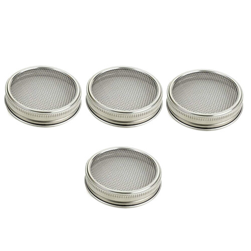 4St Spruitdeksels Rvs, Universele Huis Accessoires Met Filter