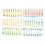 144St Press on Valse Nagels Gradient Kleur Lange Kunstnagel Tips DIY 1