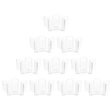 10St Brandvertragende Plastic Kaarshouders Voor Slaapkamer En Kantoor