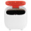 1St Mini Desktop Afvalbak Duwtype Plastic Wit Voor Thuisgebruik 1