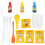 1Set Kinderen Speelgoed Kit ABS Voor Creatief 1