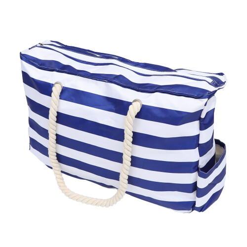 1St Extra Grote Blauwe Strandtas Canvas Waterafstotend