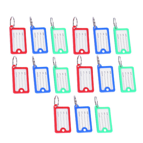 36St Hotel Sleutelhanger Tags Van Plastic Met Splitring
