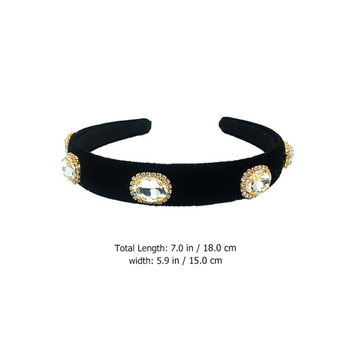 Velours Haarband Met Voor Dames En Bruiloften 1
