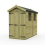 4 x 5 Apex Shed Tanalised (Double Door, With Windows) 2