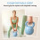 SPORTNOW Kettlebell with Non-Slip Handle 6 kg Blue 6