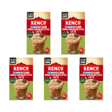 Kenco Limited Edition Iced Hot Dubai Chocolate Style Latte Instant Coffee Sachets x8 (Pack of 5, To