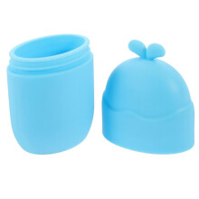 Blue Silicone Face Massage Ice Roller Skin Care Tool for Home Use
