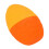 Egg-Shaped Silicone Ice Face Roller for Puffiness Skin Care Orange 1