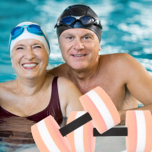 Vattenviktsset 4 st poolhantlar Hantelset för vattenaerobics Poolträningsutrustning