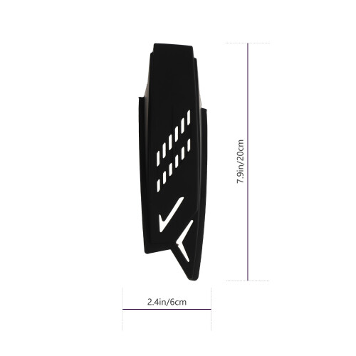 2St Unisex Motorhelm Horns Plastic Decoratie Accessoires 1