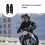 2St Unisex Motorhelm Horns Plastic Decoratie Accessoires 6