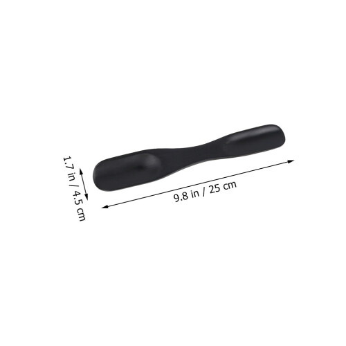 1X Ergonomische Schoenlepel Met Uiteinde, Draagbaar 1