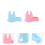 2St Plastic Fleshouder Hamster En Huisdier 11