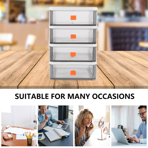 1St Transparante PP Bureau Organizer Voor En Accessoires 2