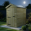 4 x 5 Apex Shed Tanalised (Single Door, No Windows) 3