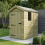 4 x 5 Apex Shed Tanalised (Single Door, With Windows) 1