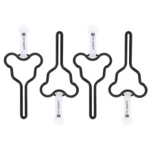 4St Plastic Hond Leash Tas Huisdier Wandelaccessoires