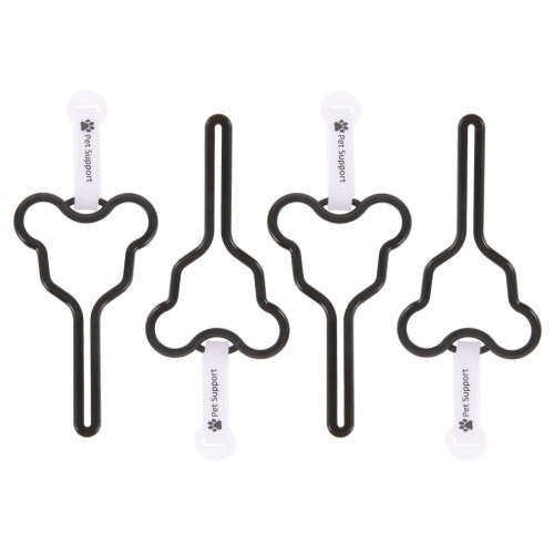 4St Plastic Hond Leash Tas Huisdier Wandelaccessoires