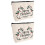2St Reistasje Waterafstotend Makeup Organizer 1