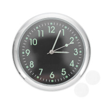 1Decoratieve Metalen Autoklok Met Digitaal Display