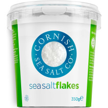 Cornish Sea Salt Celtic Sea Salt Flakes 350g - 100% Natural Unrefined Mineral Rich Pyramid Sea Salt