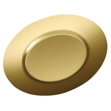 1Gouden Metalen Bord, Breukvast Voor Gezinsmaaltijden En Picknick