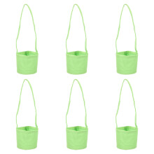 6St Lichtgroene Canvas Cup Holder Tray Duurzaam En Draagbaar