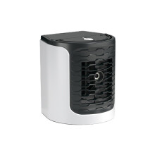 Raffrescatore d’aria portatile bianco, 3 velocità, serbatoio 500 ml, umidificatore LED