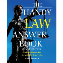 The Handy Law Answer Book by David L. Hudson Hardcover Book