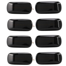 4X Car LED Dynamic Side Signal Lamp Light Turn Lamp for Accord CR-V Fit Jazz Black