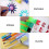 1Set Kinderdagverblijf DIY Verfborstels En Creatieve Kunstmaterialen 5