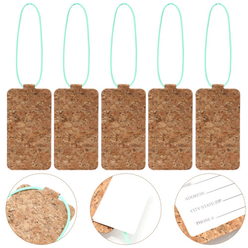 5St Creative Suitcase Tags Van PU Bagage