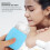 Blue Silicone Face Massage Ice Roller Skin Care Tool for Home Use 3