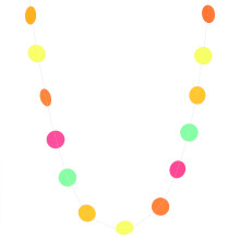 Fluoreszierende Party-Papierbeutel bunt